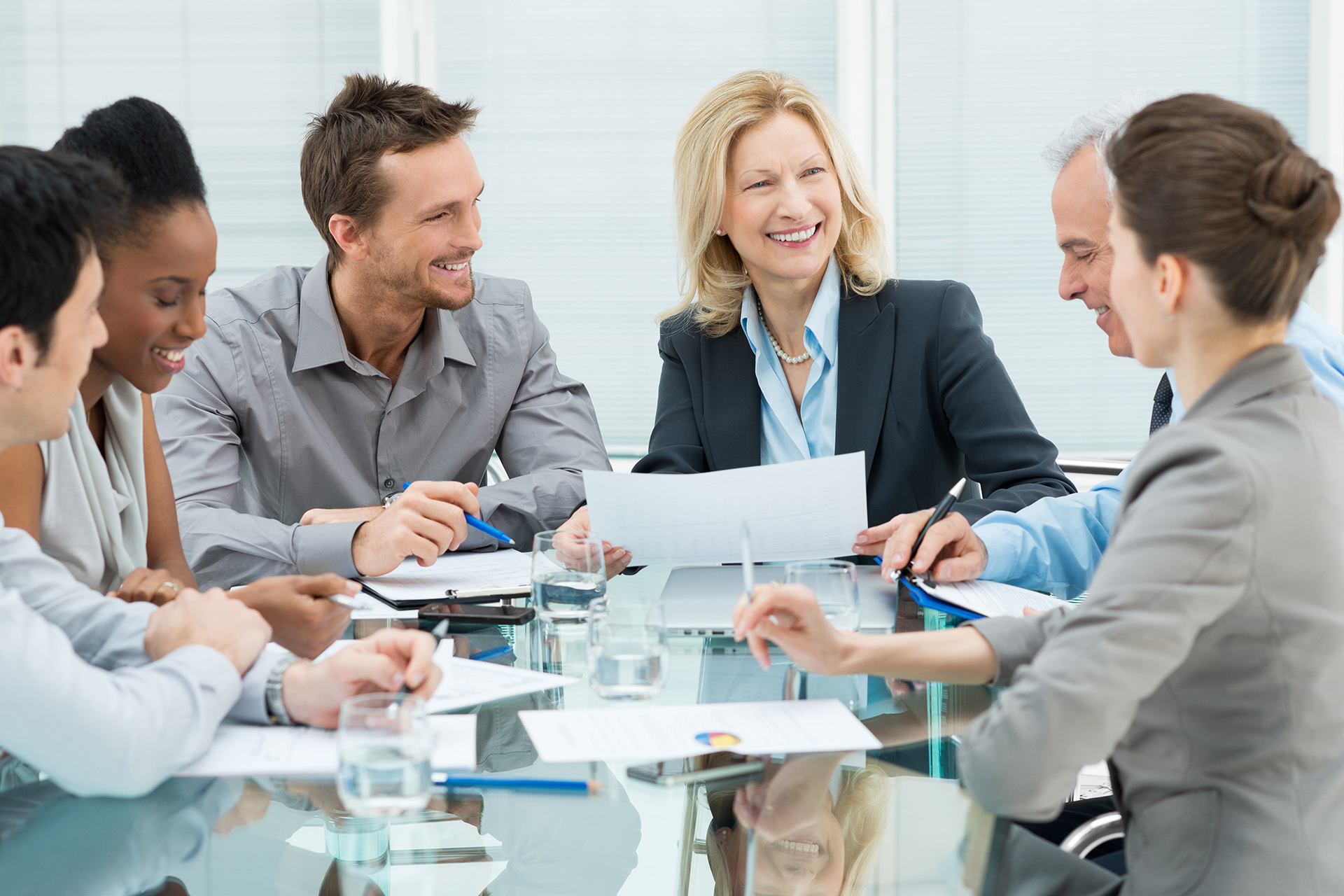 Holding Staff Meeting